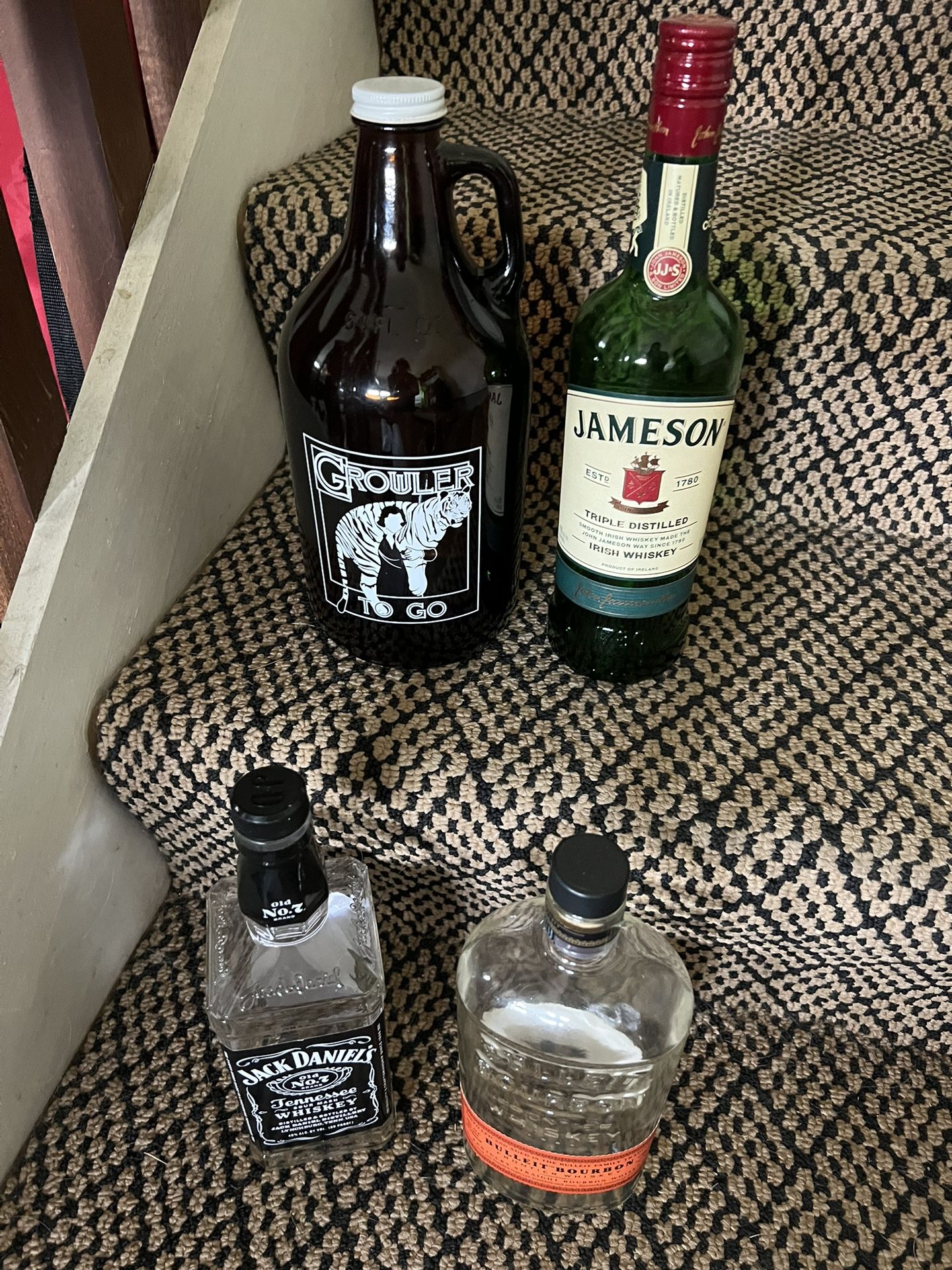 Growler And Misc Empty Bottles