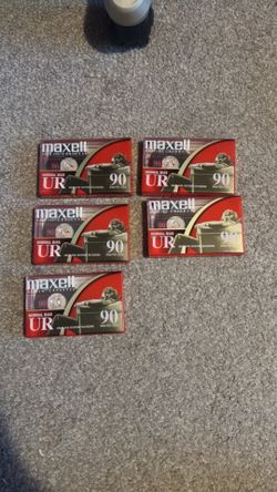audio cassette tapes.