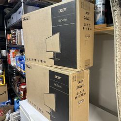 Two Monitor Set Up - 2 Screens, Hub, & Keyboard 