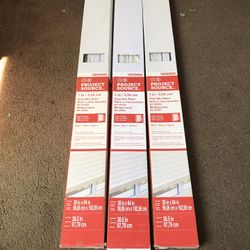 Vinyl Mini Blinds 39”x64” New