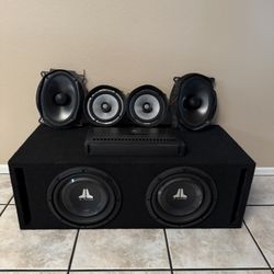 JL Audio And Alpine Sound System For Car