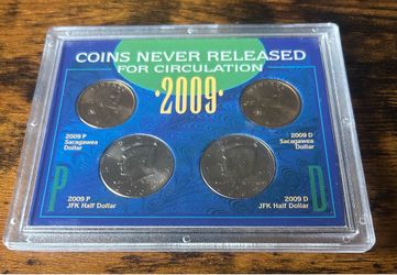 2009 never released coins