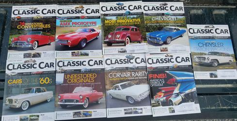 Vintage Car Magazines, Hot Rod, Car & Driver