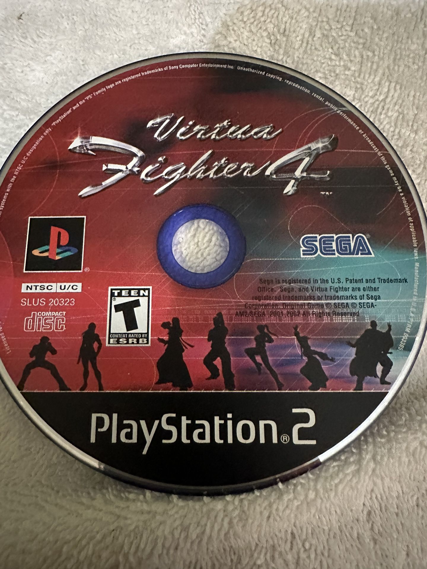 Virtua Fighter 4 PS2 Disc Only 
