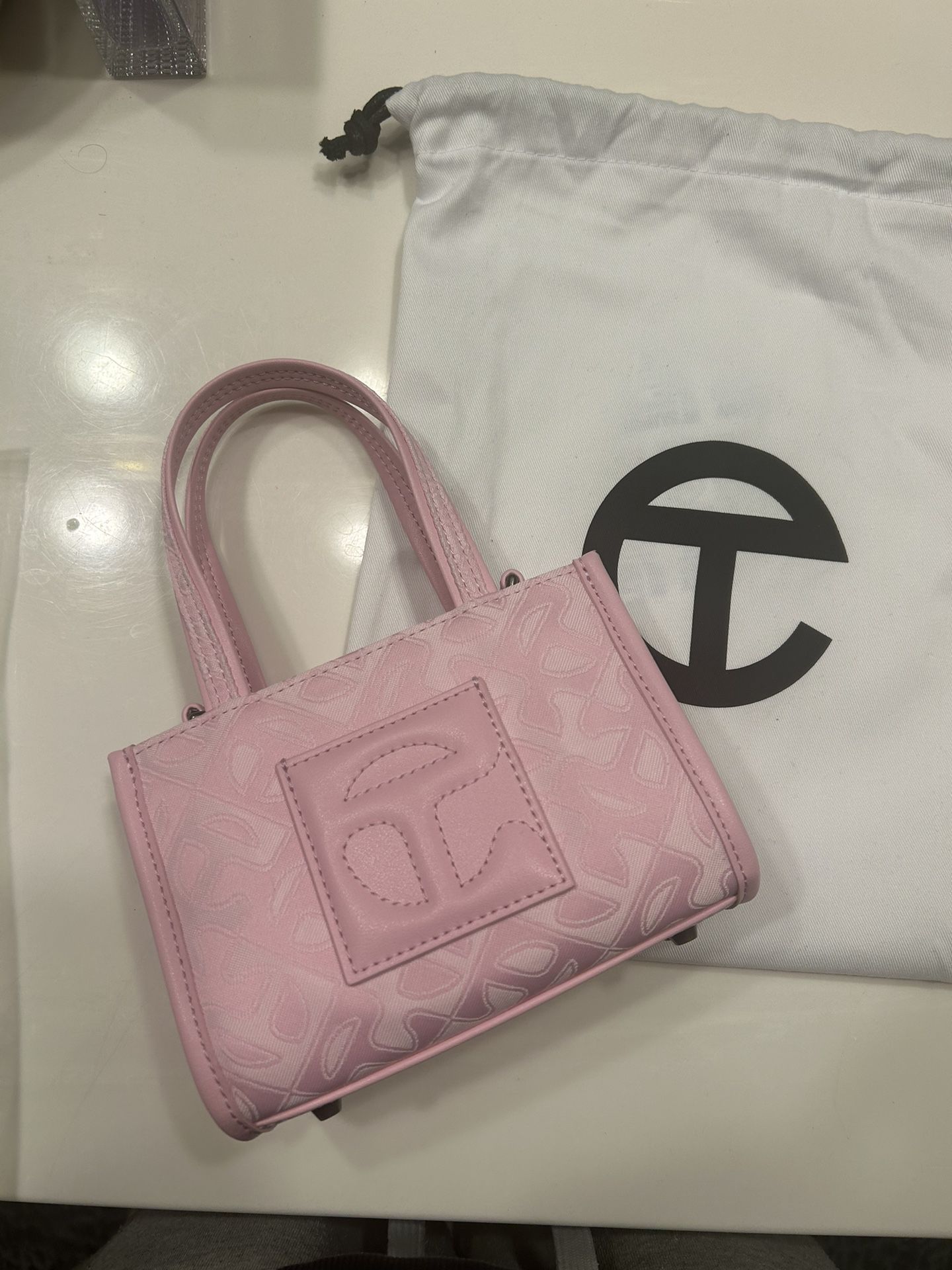 Telfar Pink Tote Bag