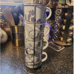 Nightmare Before Christmas Stackable Coffee Cups 