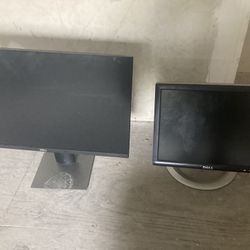 Medium and small dell computer monitors never used fairly brand new mint condition sold separately or together