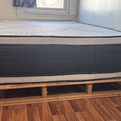 Mattress with bed Frame