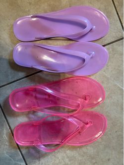 Jelly sandals size 9