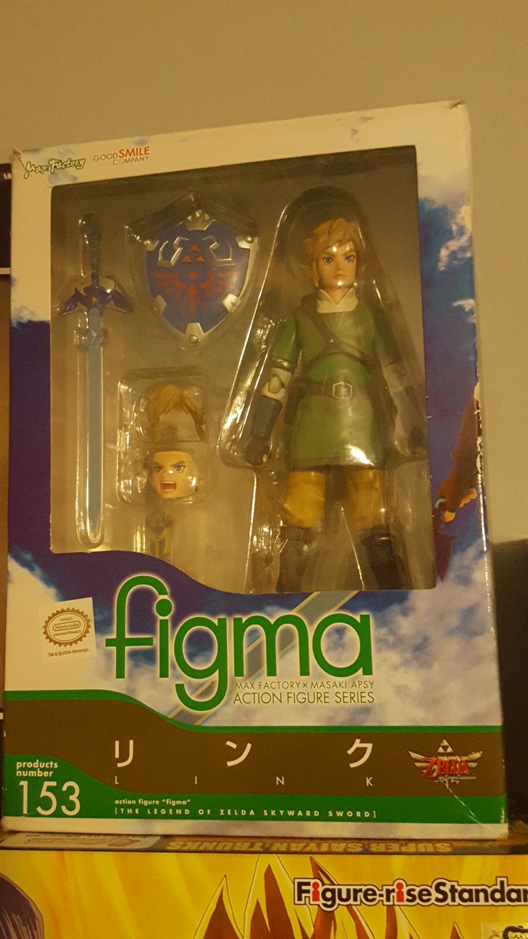Legend of Zelda Link action figure Figma