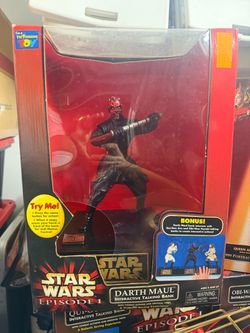 Star Wars Darth Maul Interactive Talking Bank
