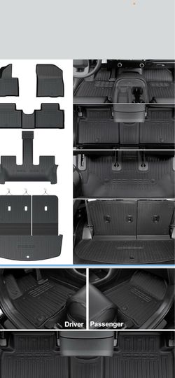 Vendo Floor Mats for 2026 Hyundai Palisade 7/8