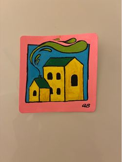 4” x 4” mini painting