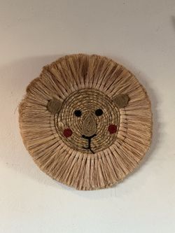 Large Boho Lion Wall Decor