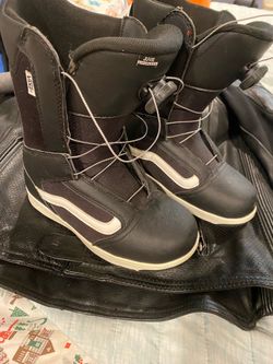 Vans snowboard boots size 4