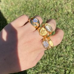 Valentines Angel Rings 