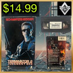 *CLASSIC* Terminator 2: Judgment Day — VHS (1991)
