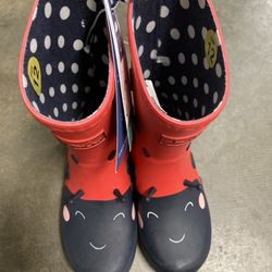 NWT Joules Kids Rainboots Size 12