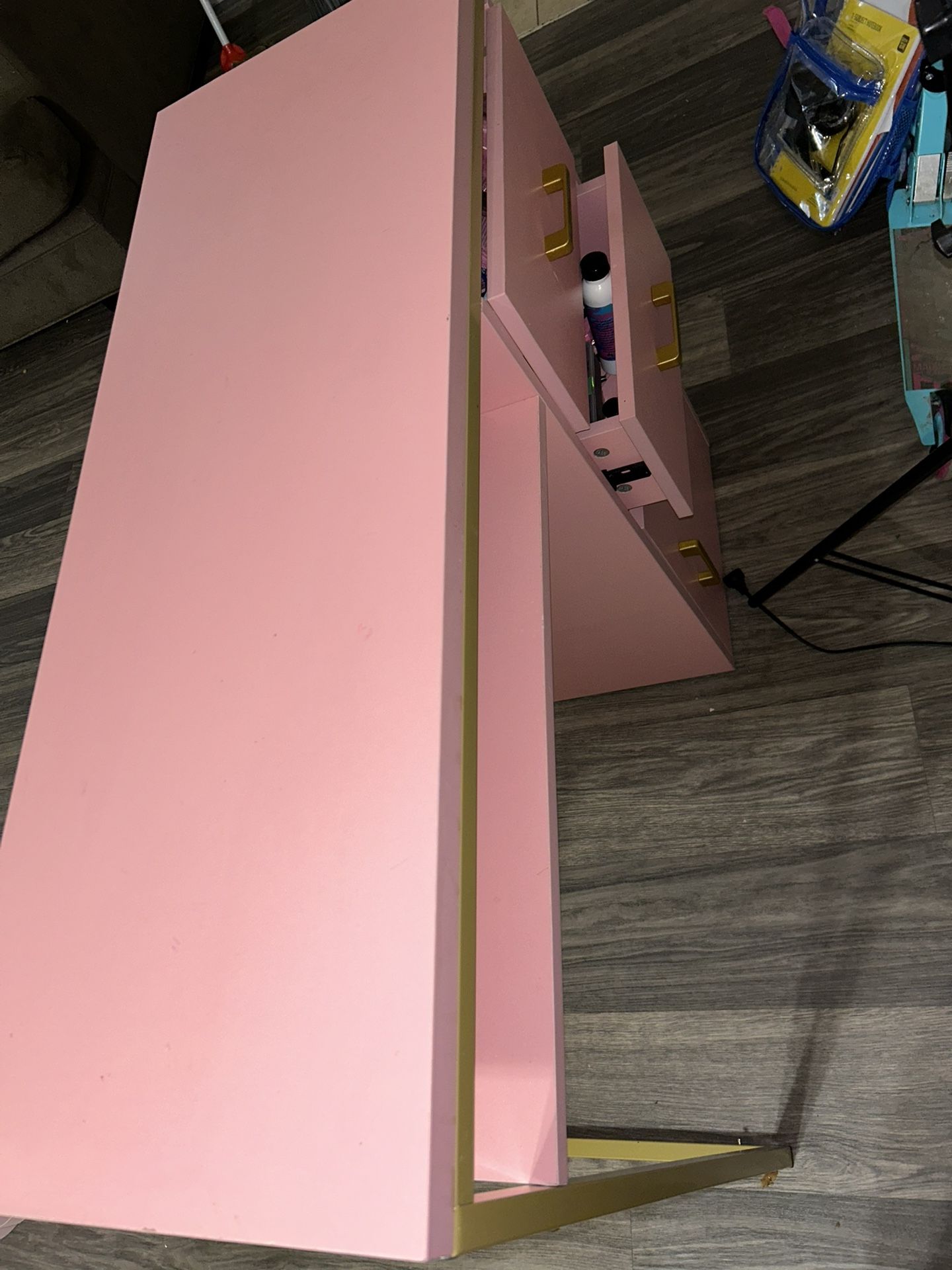 Pink Desk