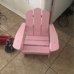 Chair Pink Kids Doll Size J