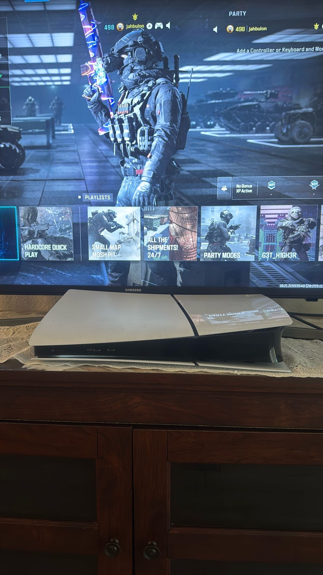 PS5 Digital + Controller.