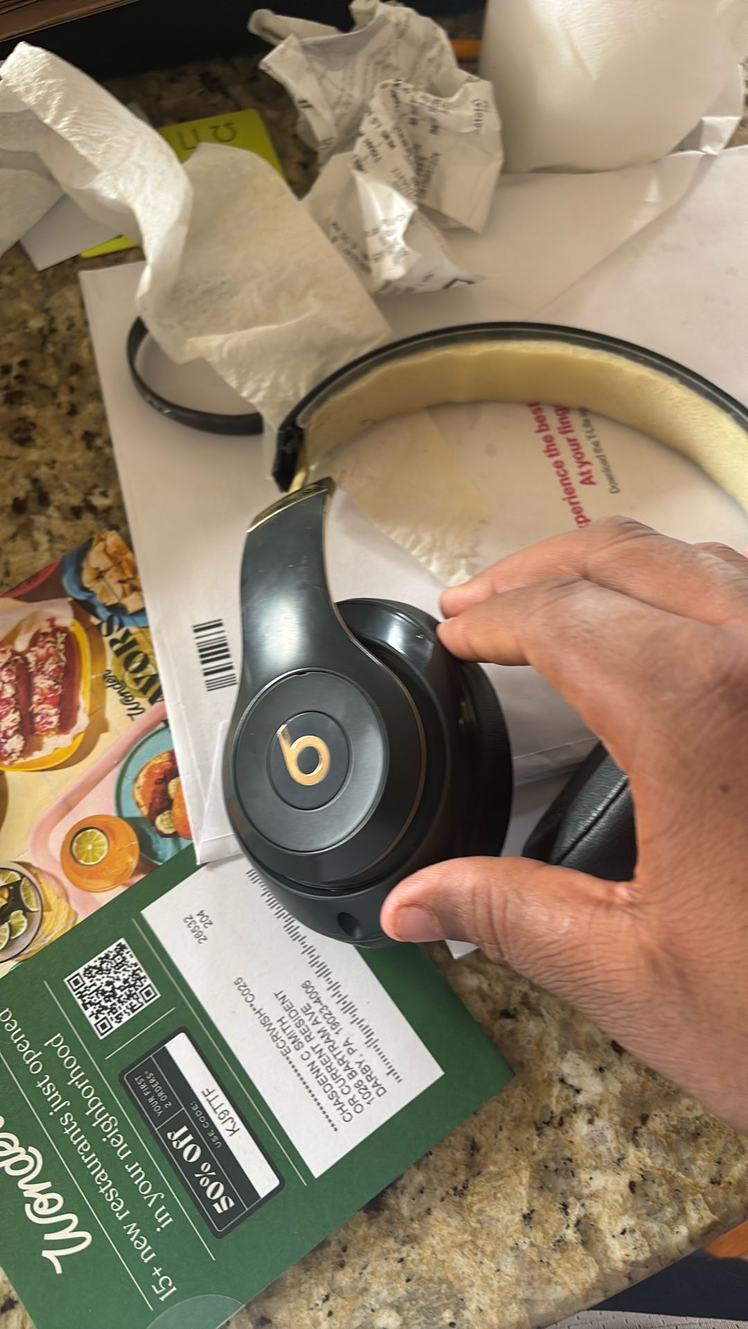 Beats Studio Three For Repair Or Parts