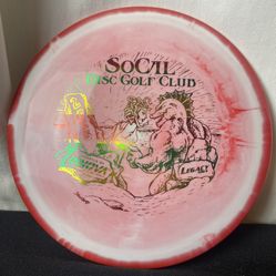 Innova IT Fairway Driver Disc Golf Pink White Red Swirl Jamaican Foil Stamp (173 Grams) Rare Collectors Item