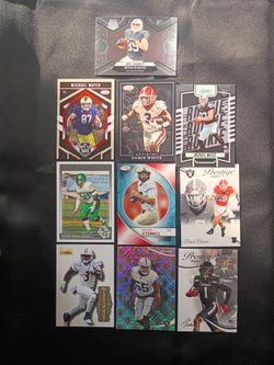 Las Vegas Raiders Football Rookie Cards Set of 10 For $5