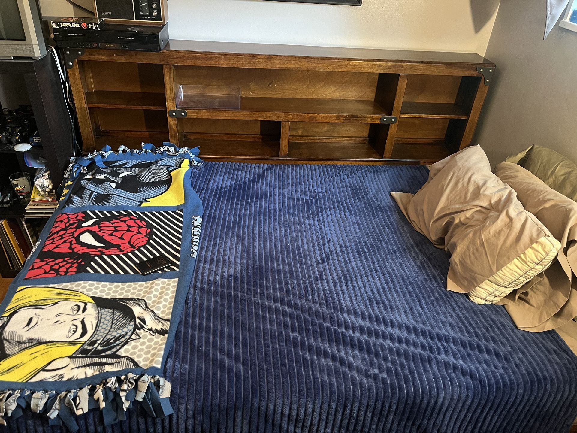 Full Size Bed Frame With Storage