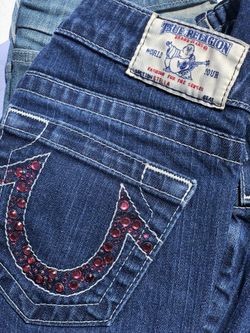 True Religion with Swarovski crystals