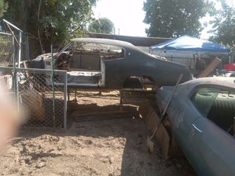 1970 Buick Skylark Bare Body Shell For Parts With Title