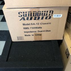 Sundown Audio Sa-12 Classic On Sale Today For  The Low No Credit Check Payment Plan