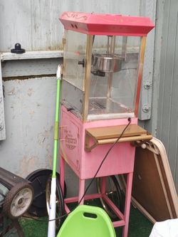Pop corn machine