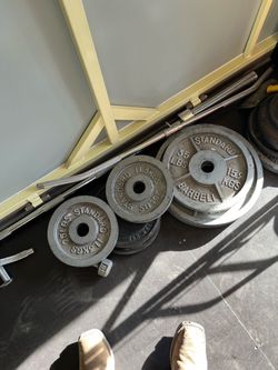 Olympic Weights and attachments