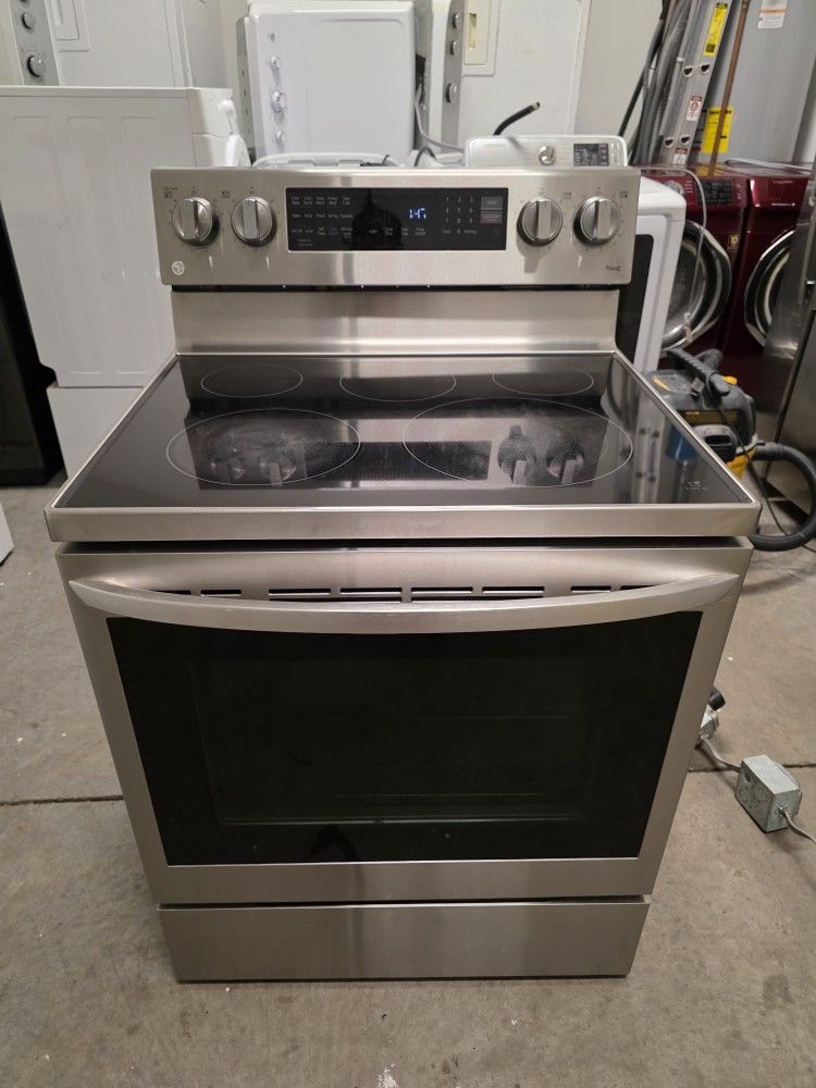 Lg Stainless Steel Stove 