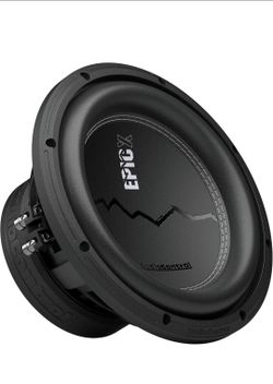 AudioControl EPICX Series 10” Car Subwoofer Speaker, 750W Max Power (500W RMS), 4 Ohm Dual Voice Coils, Loud Pro StreetBass Sub for Car Audio System