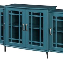 62” Long  31” Hight 15 Deep MDF Buffet Side Board Cabinet With Removable Shelves 