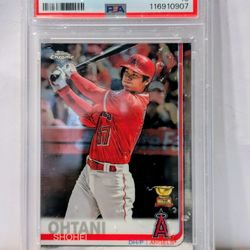 2019 Topps Chrome Rookie Shoei Ohtani PSA 10 