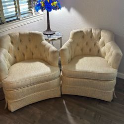 Chair Set - Rolling Club Style