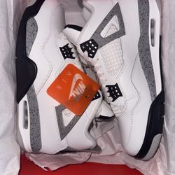 Air Jordan White Cement 4 Size 10.5 DS