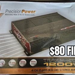 Percision Power 1200 Watt 4Channel Amp