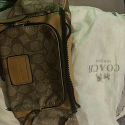 New Coach Fanny Pack
