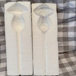 Mushroom Shaped Self Watering Plants Glass