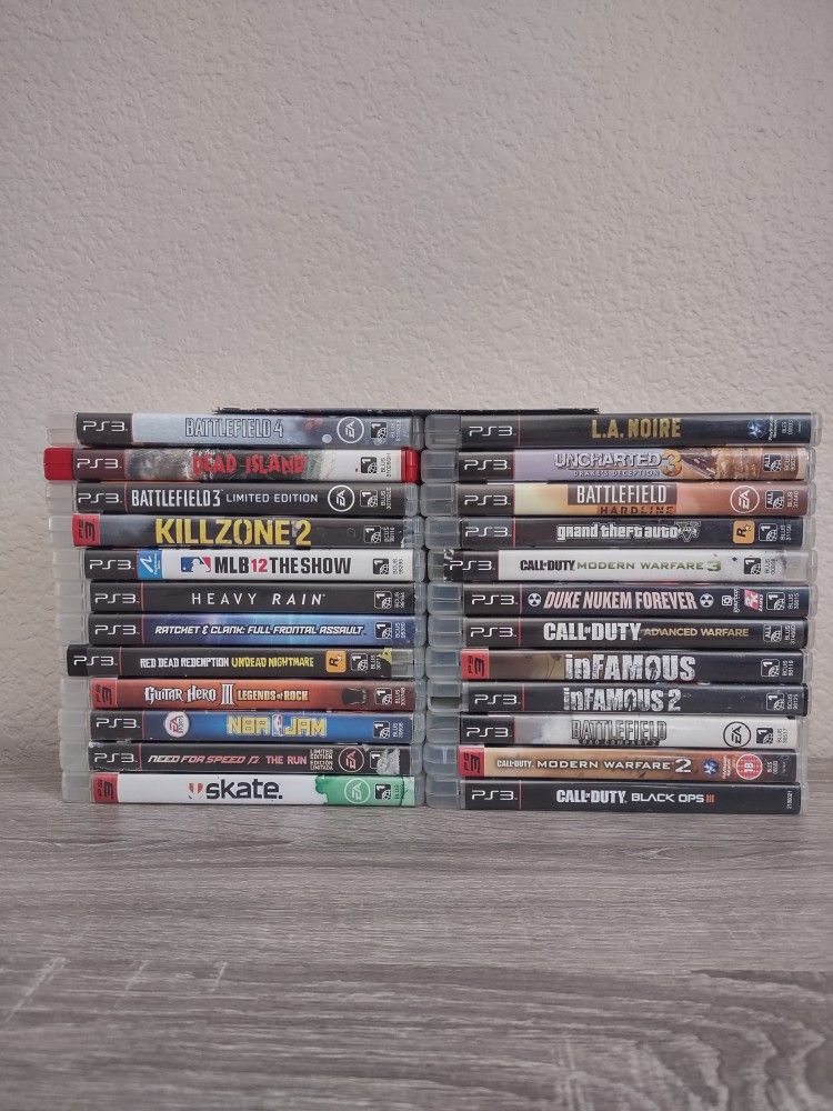 PS3 Games Bundle