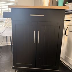 Kitchen Cart- Black