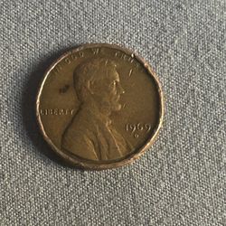 1969 PENNY (missing FG Letters And Floating Roof
