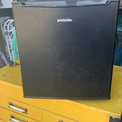 A small refrigerator