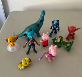 9 Misc. Toys all variety sold together