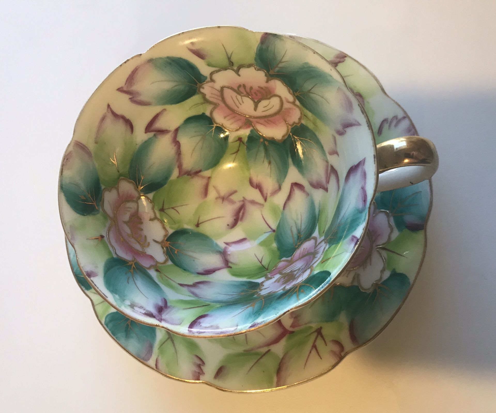 Vintage Tea Cup and Saucer