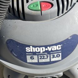 6 Gallons Shop Vac